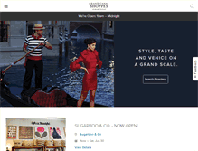 Tablet Screenshot of grandcanalshoppes.com